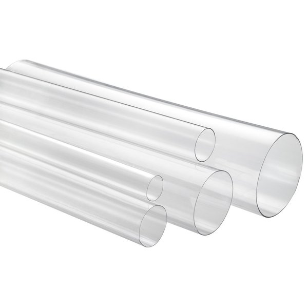 Visipak Round Tube-4Ft TW-1 5/8"-PETG-CLEAR 866920